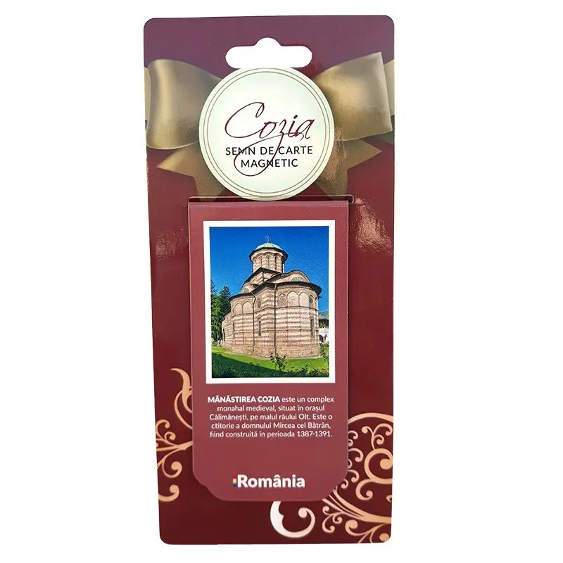 Cozia, semn de carte magnetic
